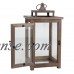 Better Homes and Gardens Large Lantern, Farmhouse Rustic Finish   563409578